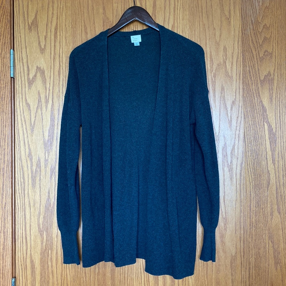 Charcoal grey cardigan